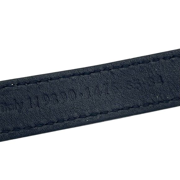 Vintage YSL Yves Saint Laurent Black Leather Belt Bra Cassandre TOM FORD main image 4